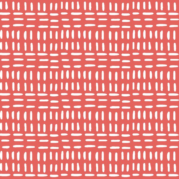Stitched in Salmon