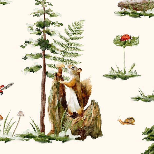 Large Nature Walk in Cream