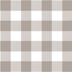 Buffalo Plaid in Taupe