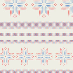 Woven Snowflakes in Day