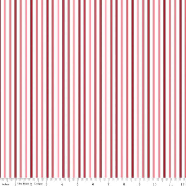 Stripes in Red