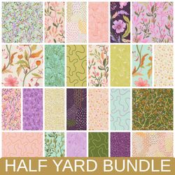 Floral Fondant Half Yard Bundle