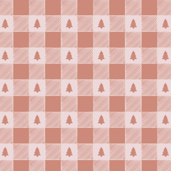 Woodland Check in Gingerbread