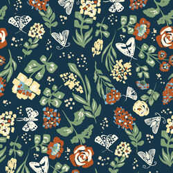 Wildflower in Dark Teal