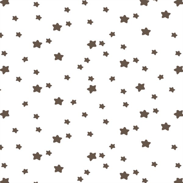 Star Light in Timber on White