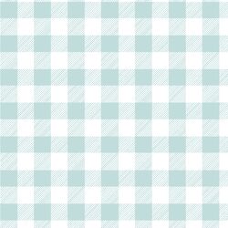 Medium Buffalo Plaid in Glacier Blue