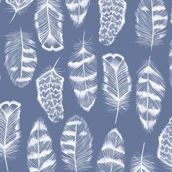 Plume in Azurite