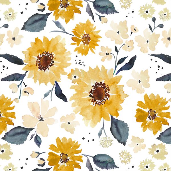 Sunflower Girl in Cream