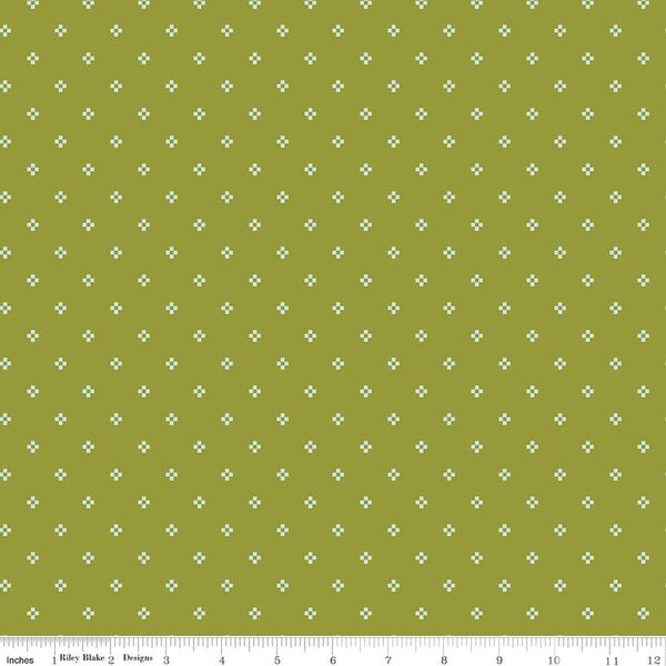 Nine Patch in Olive