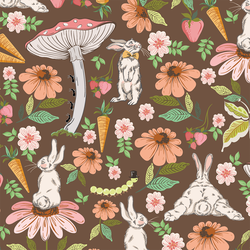 Bunny Garden in Walnut
