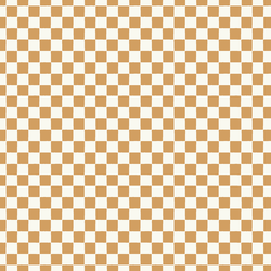 Check Me Out in Ochre and Cream