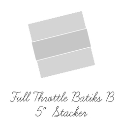 Expressions Batiks 5" Square Pack in Full Throttle Hot Wheels Classic Racing B