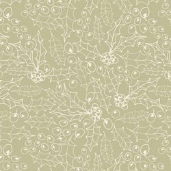 Holly Sketch in Soft Vine