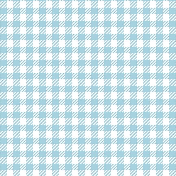 Small Buffalo Plaid in Robins Egg