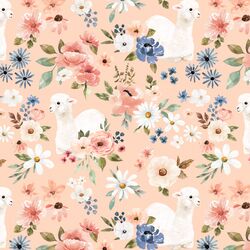 Blooming Llamas in Cactus Flower