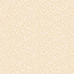 Small Flower Field in Light Apricot Cream