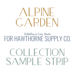 Alpine Garden Sample Strip