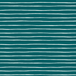 Stripes in Teal