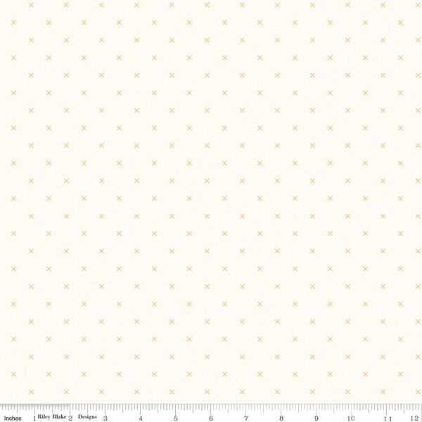 Bee Cross Stitch in Daisy on Cloud