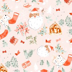 Holiday Cheer in Light Blush