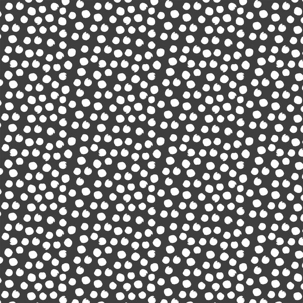 Painted Dot in White on Onyx