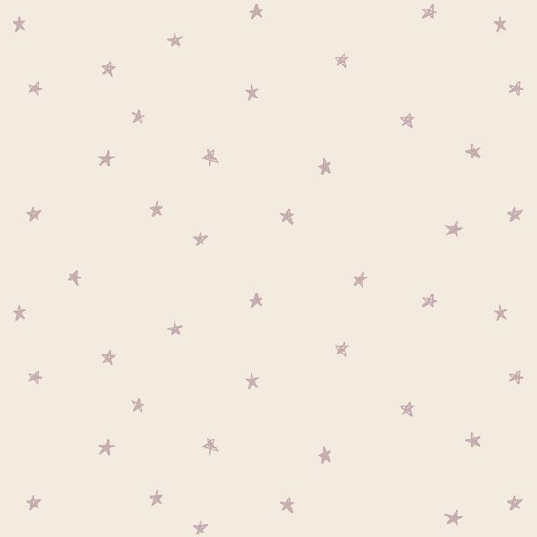 Celestial Stars in Burnished Lilac on Egret