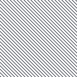 Wintertide Stripe in Dark Navy on White