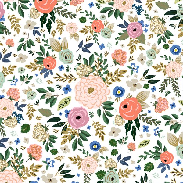 Big Deco Floral in Reverie