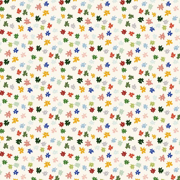 Flowers in Ivory
