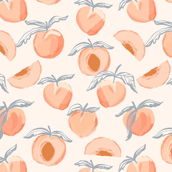 Large Peaches in Cream