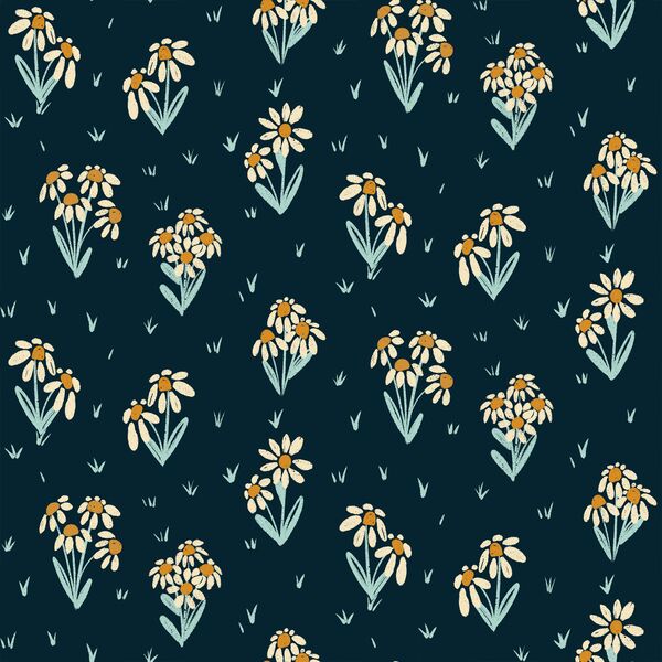 Wild Daisies in Inkwell