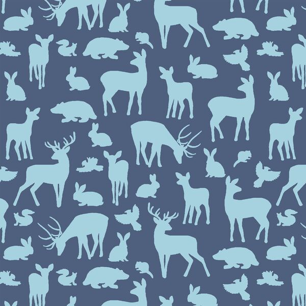 Forest Friends in Midnight