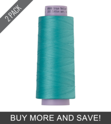 Blue Curacao (9150-2792) - Silk Finish Cotton 50wt - 2000 Yards (2 Pack)