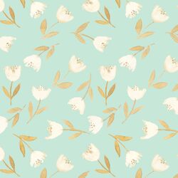 Spring Flowers in Sweet Mint