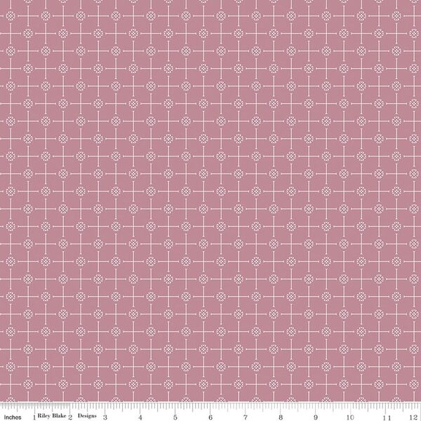 Graphic in Purple