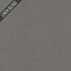 Linen Blend Solid in Ashen