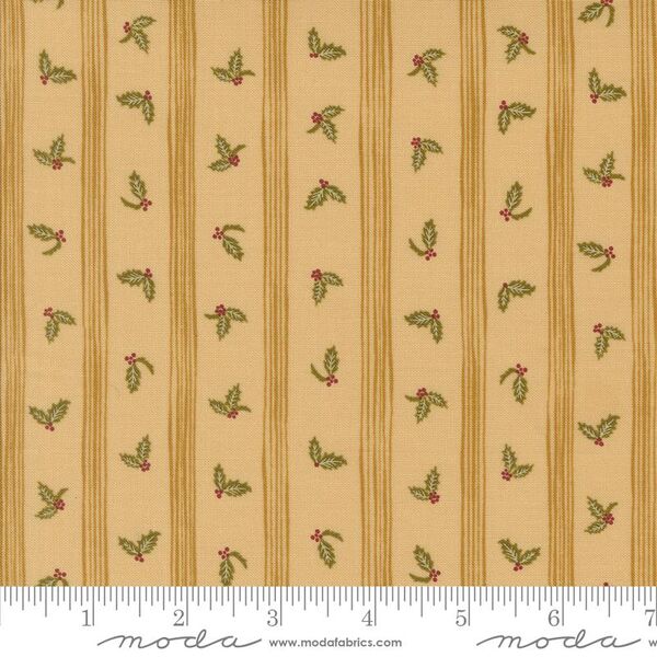 Holly Stripe in Almond