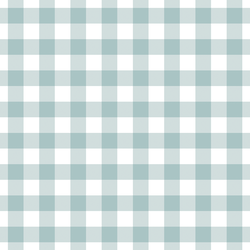 Spring Gingham in Light Blue