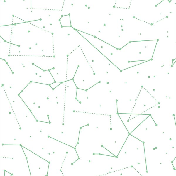 Star Charts in Sprout on White