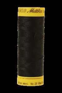 Black (9128-4000) - Silk Finish Cotton 28wt - 87 Yards