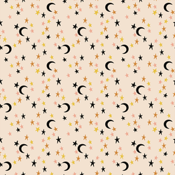Small Moonlit Stars in Halloween