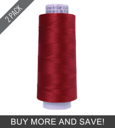 Fire Engine (9150-0105) - Silk Finish Cotton 50wt - 2000 Yards (2 Pack)