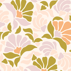 Large Mod Floral in Groovy