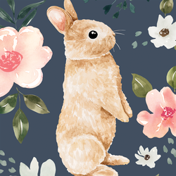 Large Bunny in Navy