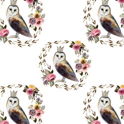 Cambridge Owl in White