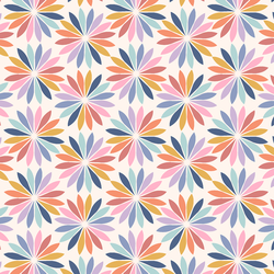 Mod Daisy in Rainbow