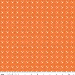 Swiss Dot in Orange