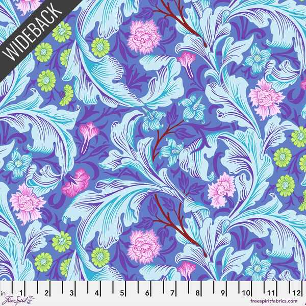 Leicester Sateen Wideback in Cobalt