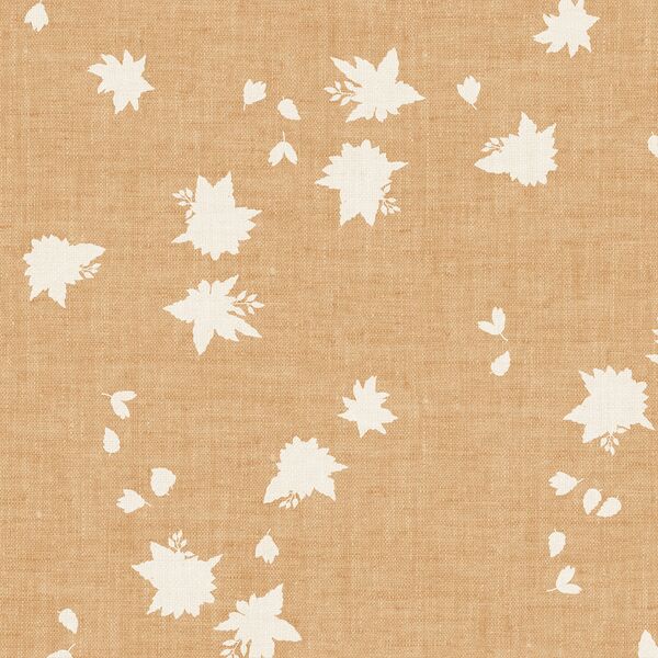 Large Scattered Floral in Tawny