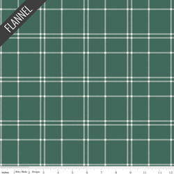 Plaid Flannel in Forest